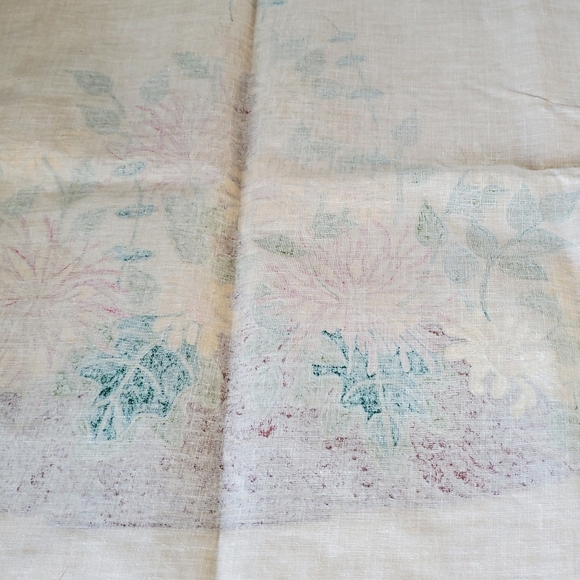 Vintage Hand Painted Floral Basket Painting - Picture 7 of 7